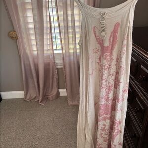 Magnolia Pearl Pink and Cream Graphic Dress